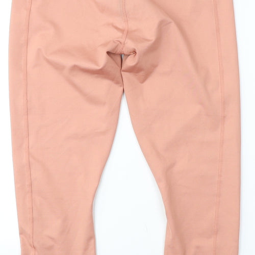 PUMA Womens Pink  Polyester Jegging Leggings Size M L27 in