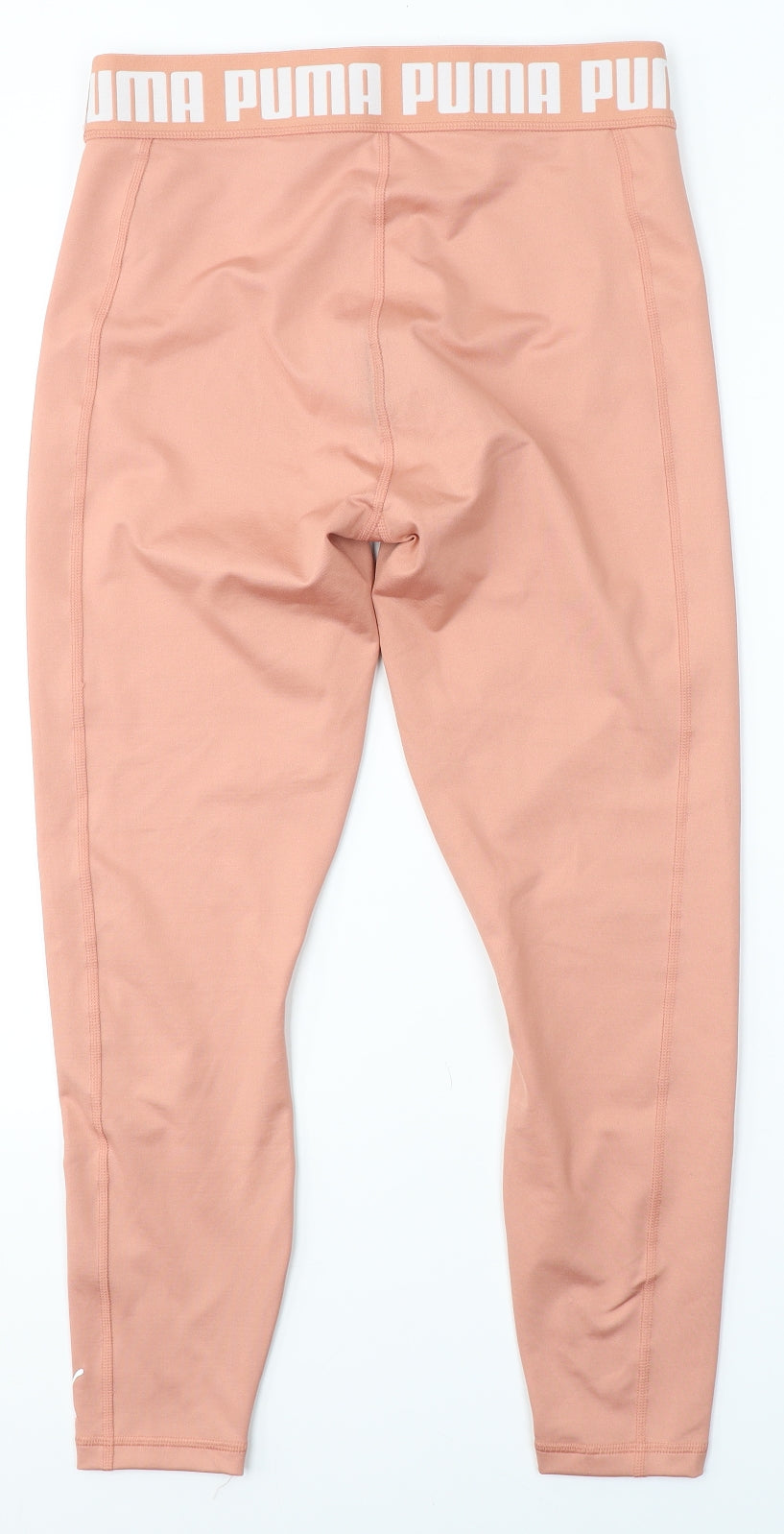 PUMA Womens Pink  Polyester Jegging Leggings Size M L27 in