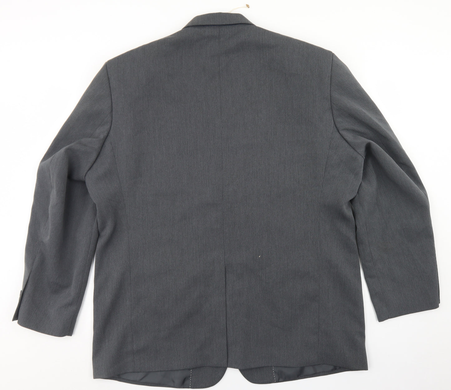 Premier Man Mens Grey  Polyester Jacket Blazer Size 48