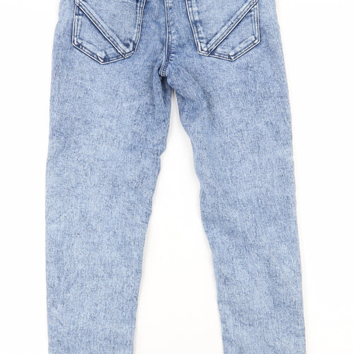 NEXT Girls Blue  Cotton Jegging Jeans Size 9 Months  Regular Pullover