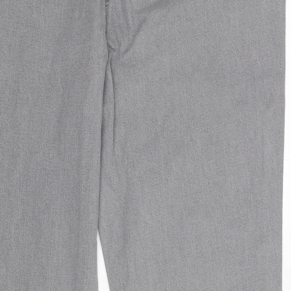 Anthology Womens Grey  Cotton Straight Jeans Size 18 L30 in Regular