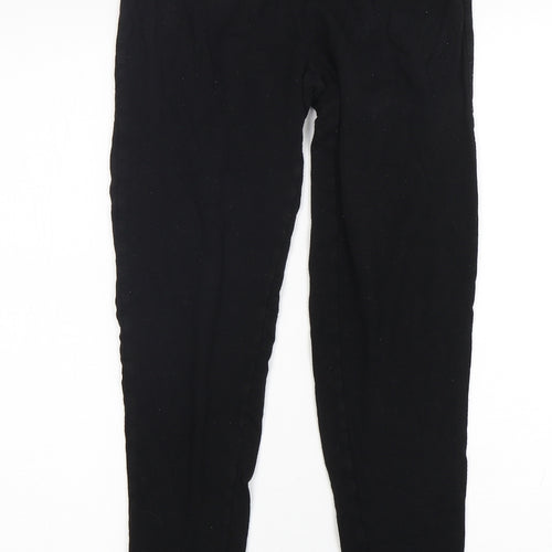 Primark Womens Black  Viscose Jogger Leggings Size 10 L26 in