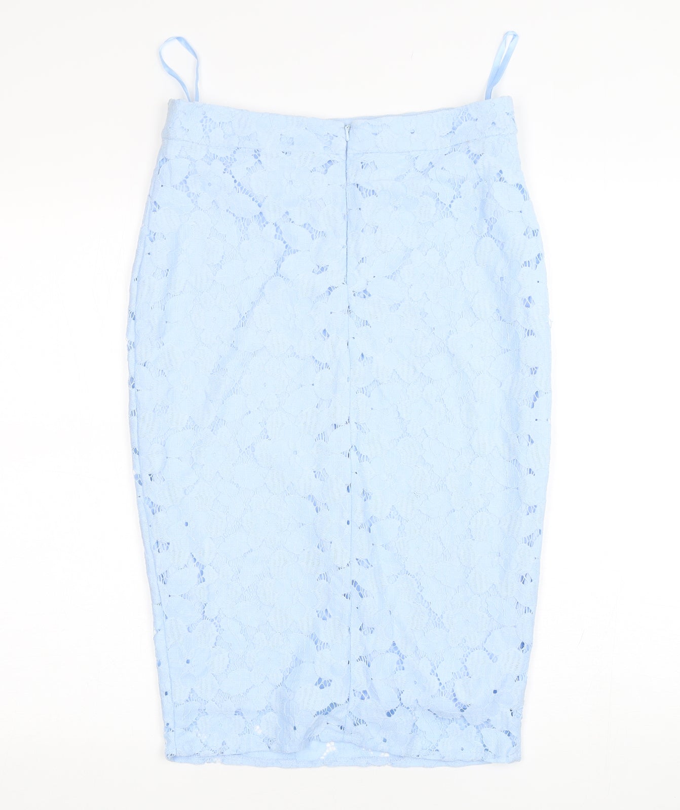 F&F Womens Blue  Polyester Peasant Skirt Size 8