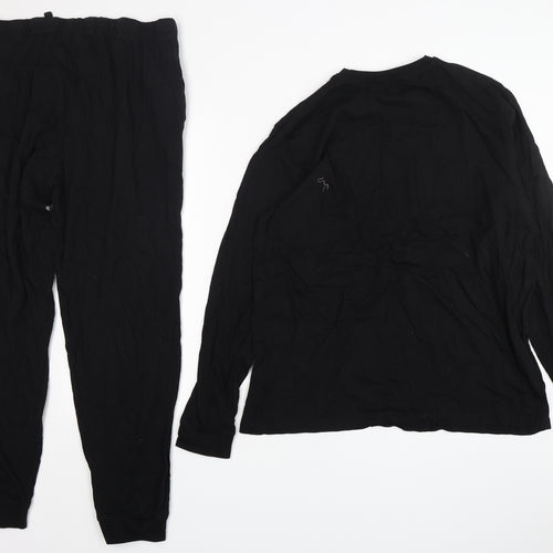 Primark Mens Black Solid Cotton  Pyjama Set Size XL  Pullover - Dragon Ball Z