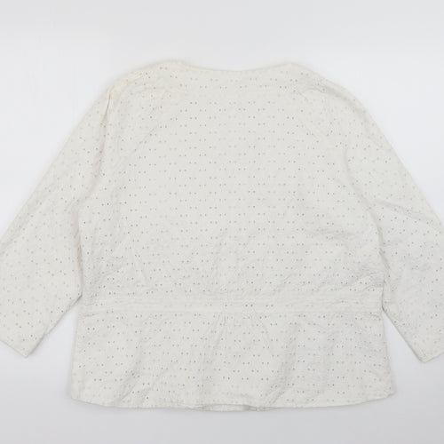 Wallis Womens Ivory   Jacket  Size 18