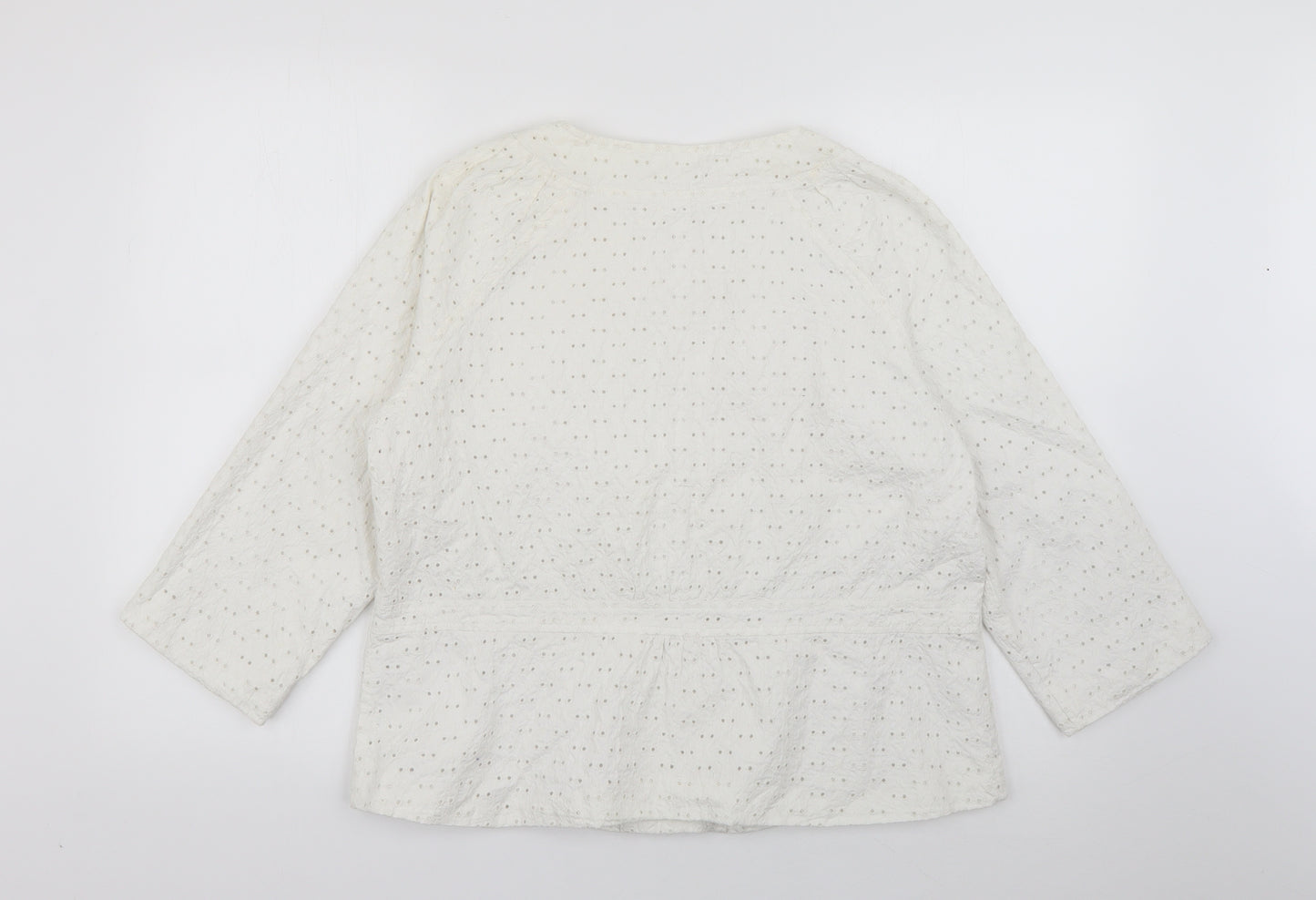 Wallis Womens Ivory   Jacket  Size 18