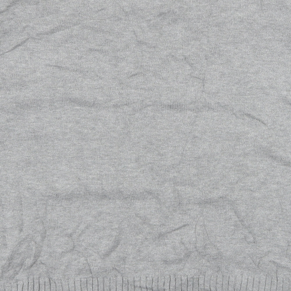 Timberland Mens Grey Round Neck  Cotton Pullover Jumper Size L