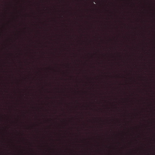 River Island Mens Purple Round Neck  Viscose Pullover Jumper Size M