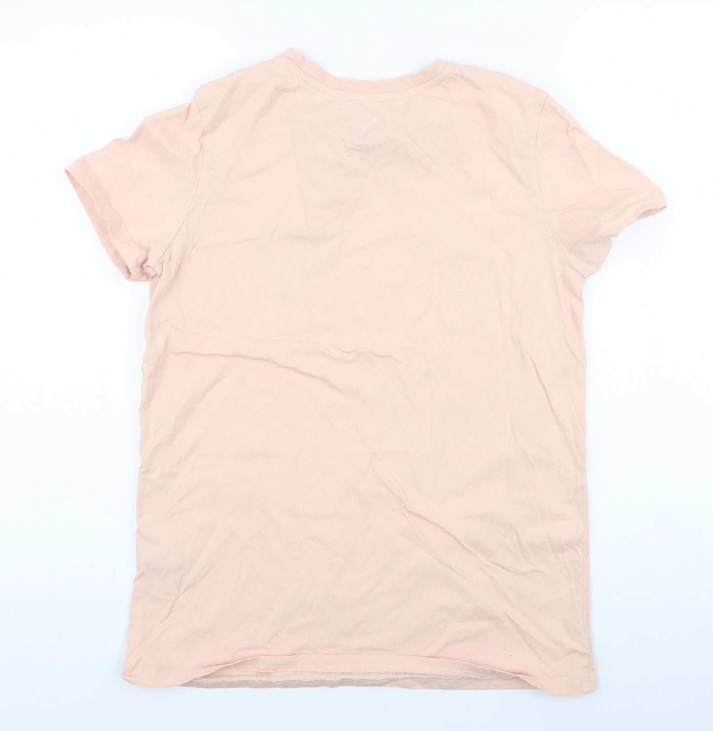Disney Womens Pink  Polyester Jersey T-Shirt Size XS Round Neck - Winnie the pooh