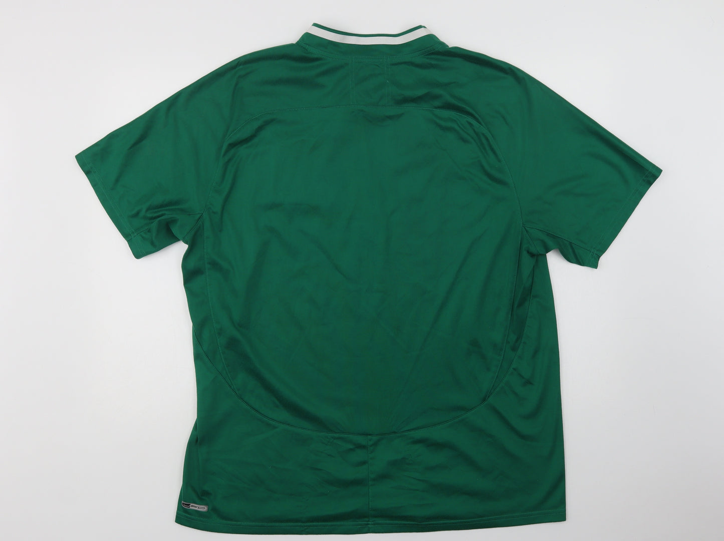 PUMA Mens Green  Polyester Jersey T-Shirt Size 2XL Crew Neck  - Ireland