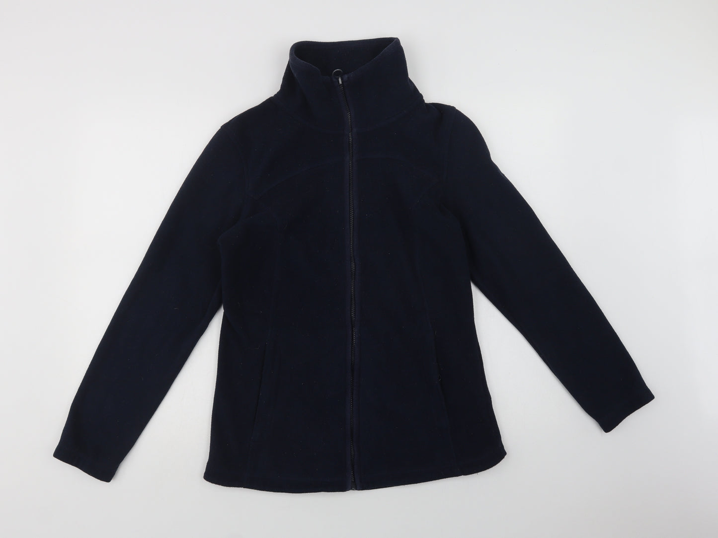 Regatta Womens Blue  Polyester Full Zip Sweatshirt Size 10  Zip