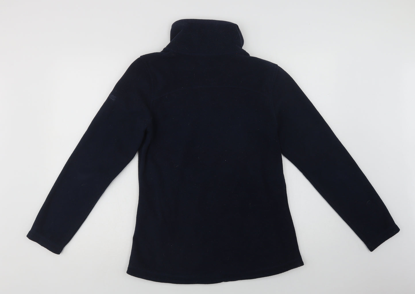 Regatta Womens Blue  Polyester Full Zip Sweatshirt Size 10  Zip