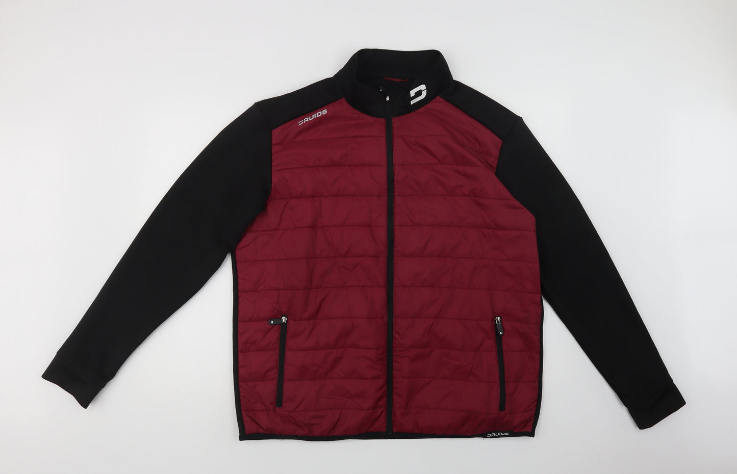 Druids Mens Purple   Windbreaker Jacket Size XL  Zip