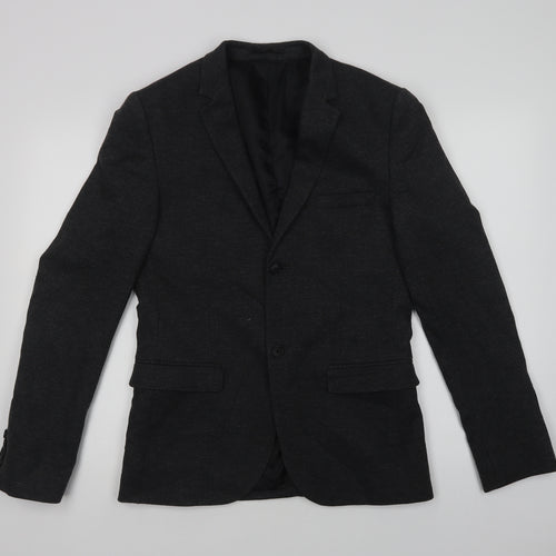 Topman Mens Grey   Jacket Blazer Size 36  Button