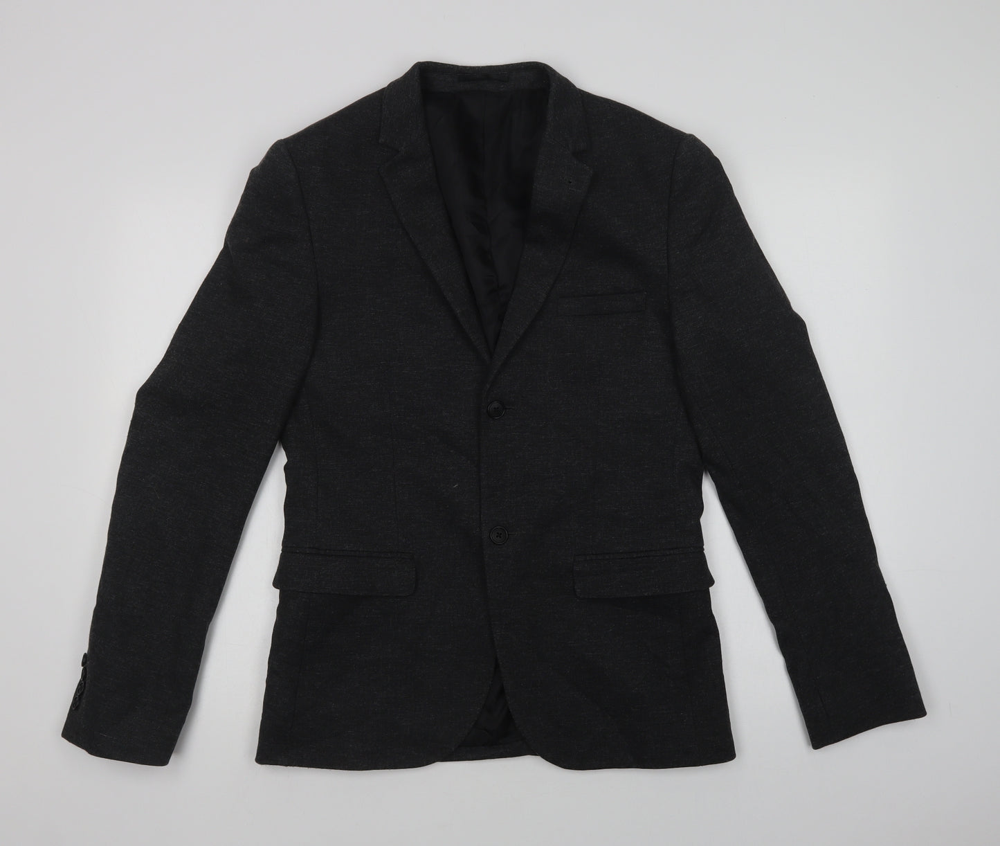 Topman Mens Grey   Jacket Blazer Size 36  Button
