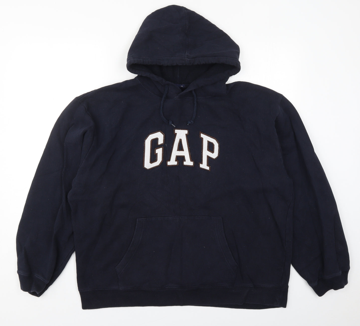 Gap Mens Blue  Cotton Pullover Hoodie Size XL