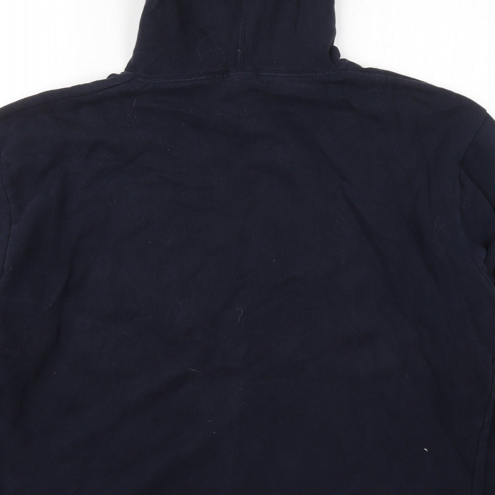 Gap Mens Blue  Cotton Pullover Hoodie Size XL