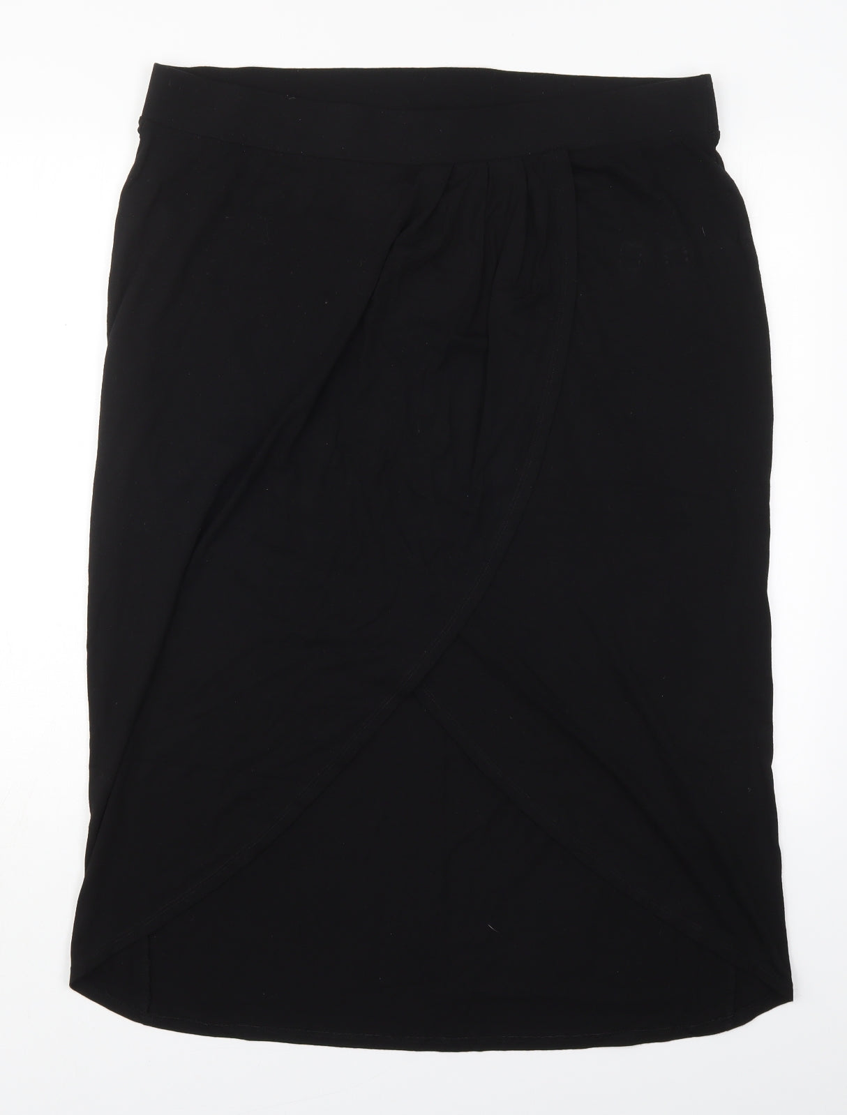 F&F Womens Black  Viscose Straight & Pencil Skirt Size 20