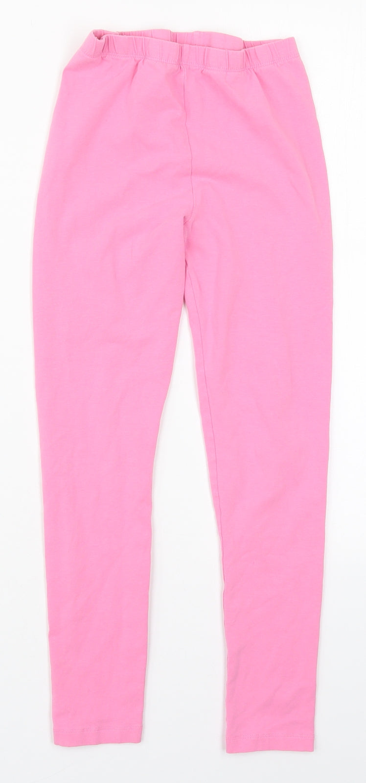 TU Girls Pink  Cotton Carrot Trousers Size 9-10 Years  Regular