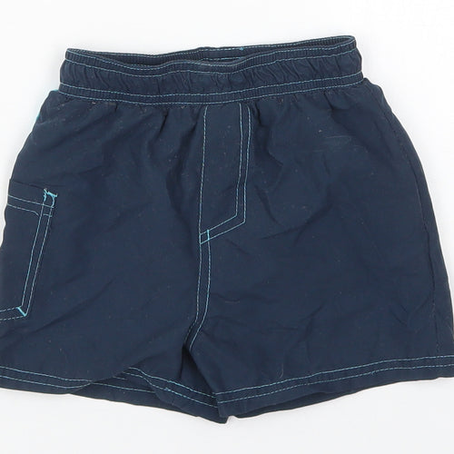 Preworn Boys Blue  Polyester Utility Shorts Size 2-3 Years  Regular  - Swim Shorts