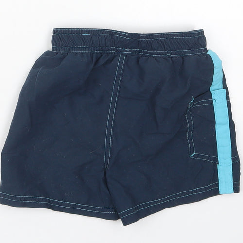 Preworn Boys Blue  Polyester Utility Shorts Size 2-3 Years  Regular  - Swim Shorts
