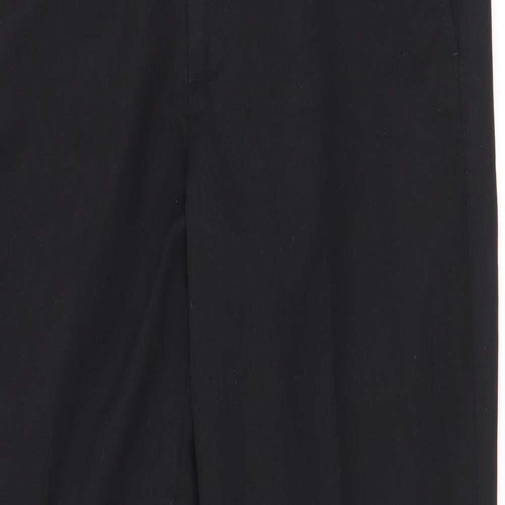 Primark Mens Black  Polyester Dress Pants Trousers Size 30 L32 in Regular Zip