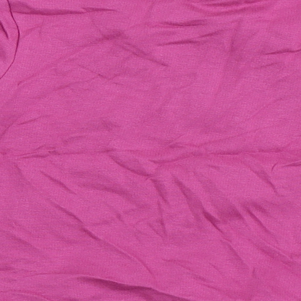 Pep&Co Girls Purple  100% Cotton Pullover T-Shirt Size 12-18 Months Round Neck  - Fairy, Sweater