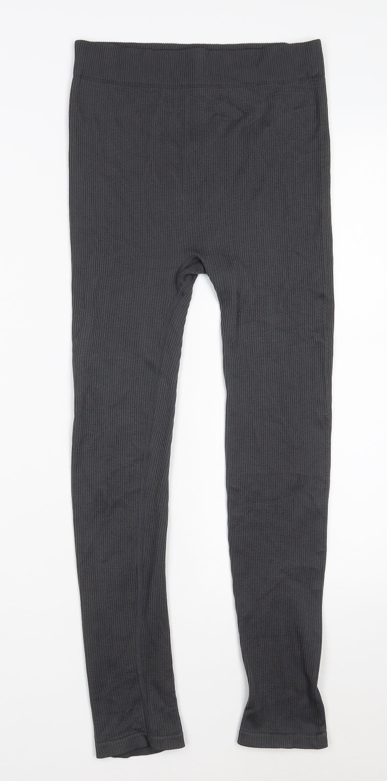 Dunnes Womens Grey  Nylon Compression Leggings Size M L24 in Athletic  - Size M-L