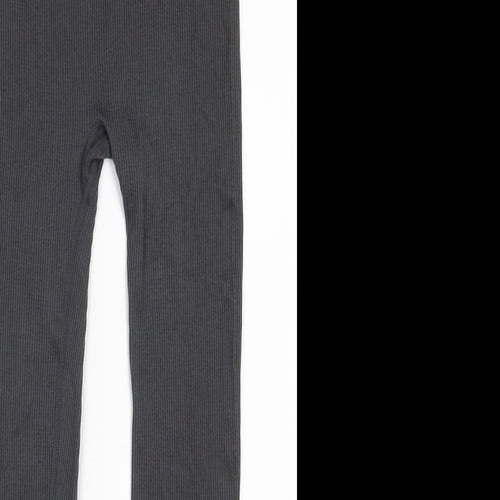 Dunnes Womens Grey  Nylon Compression Leggings Size M L24 in Athletic  - Size M-L