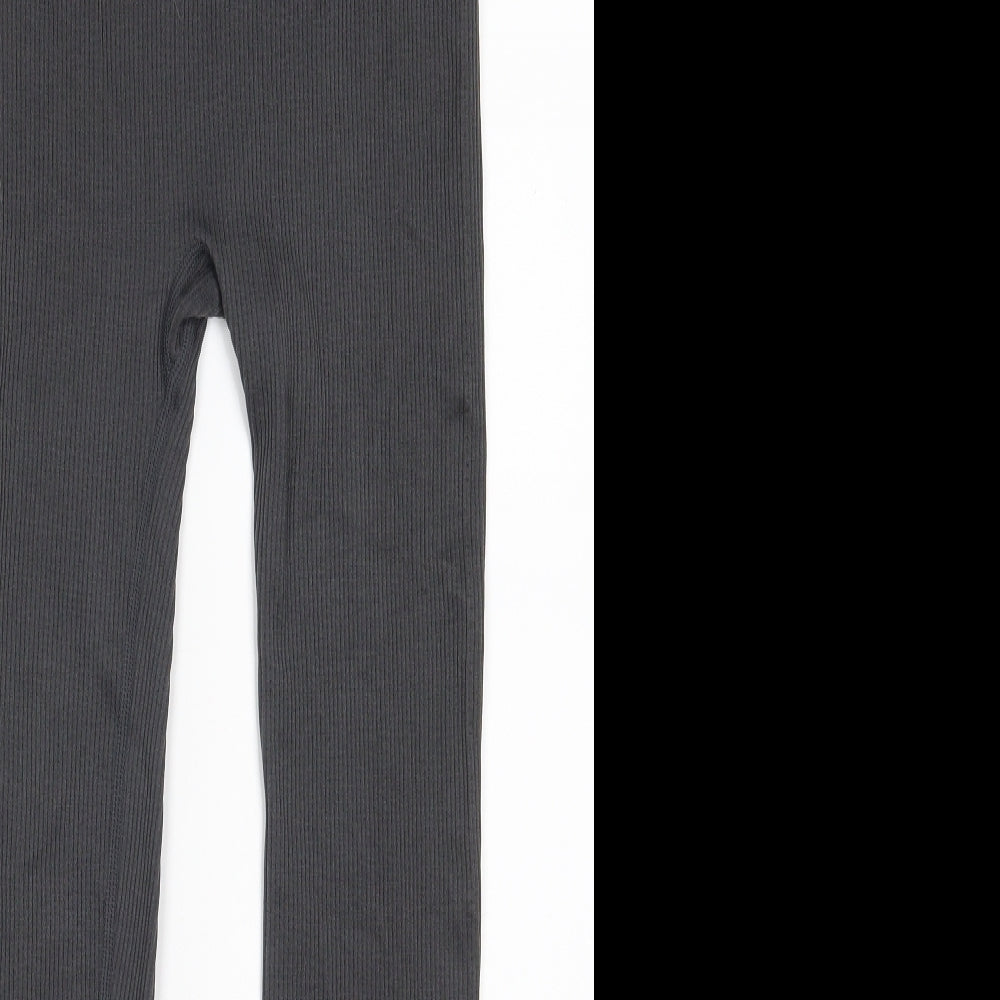 Dunnes Womens Grey  Nylon Compression Leggings Size M L24 in Athletic  - Size M-L