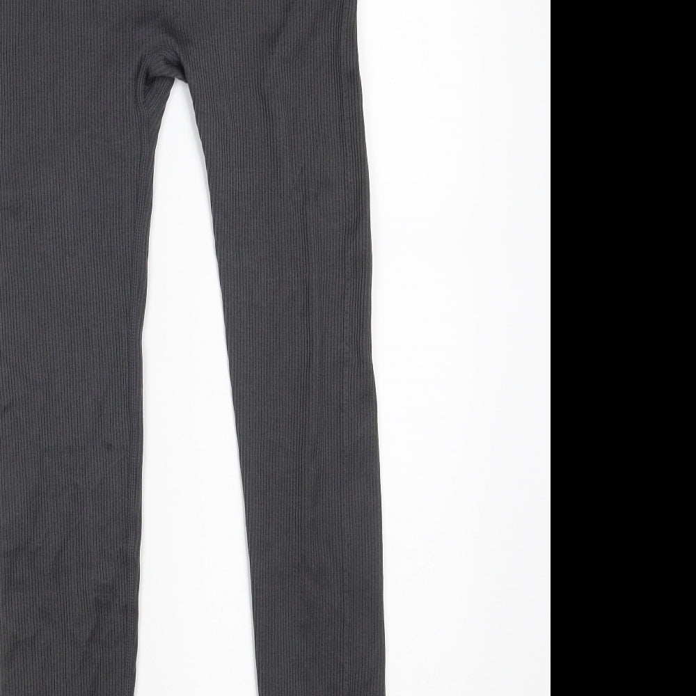 Dunnes Womens Grey  Nylon Compression Leggings Size M L24 in Athletic  - Size M-L