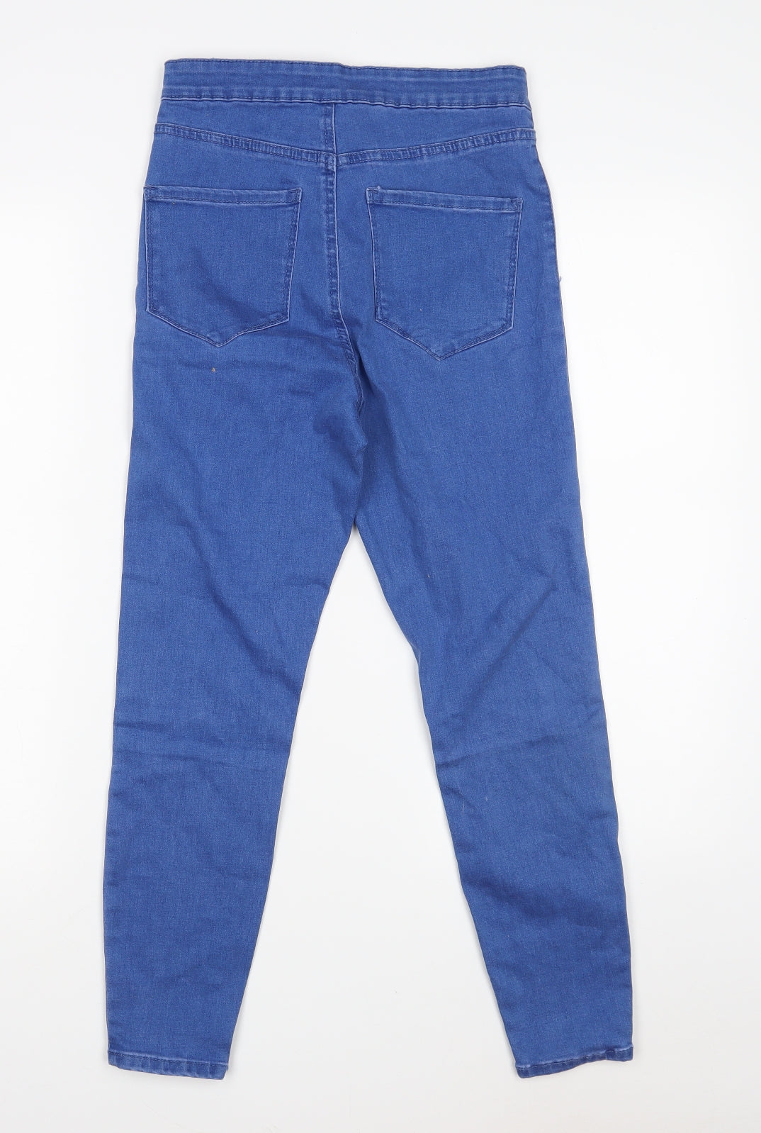 Denim Co. Womens Blue  Cotton Jegging Jeans Size 10 L23 in Slim Zip