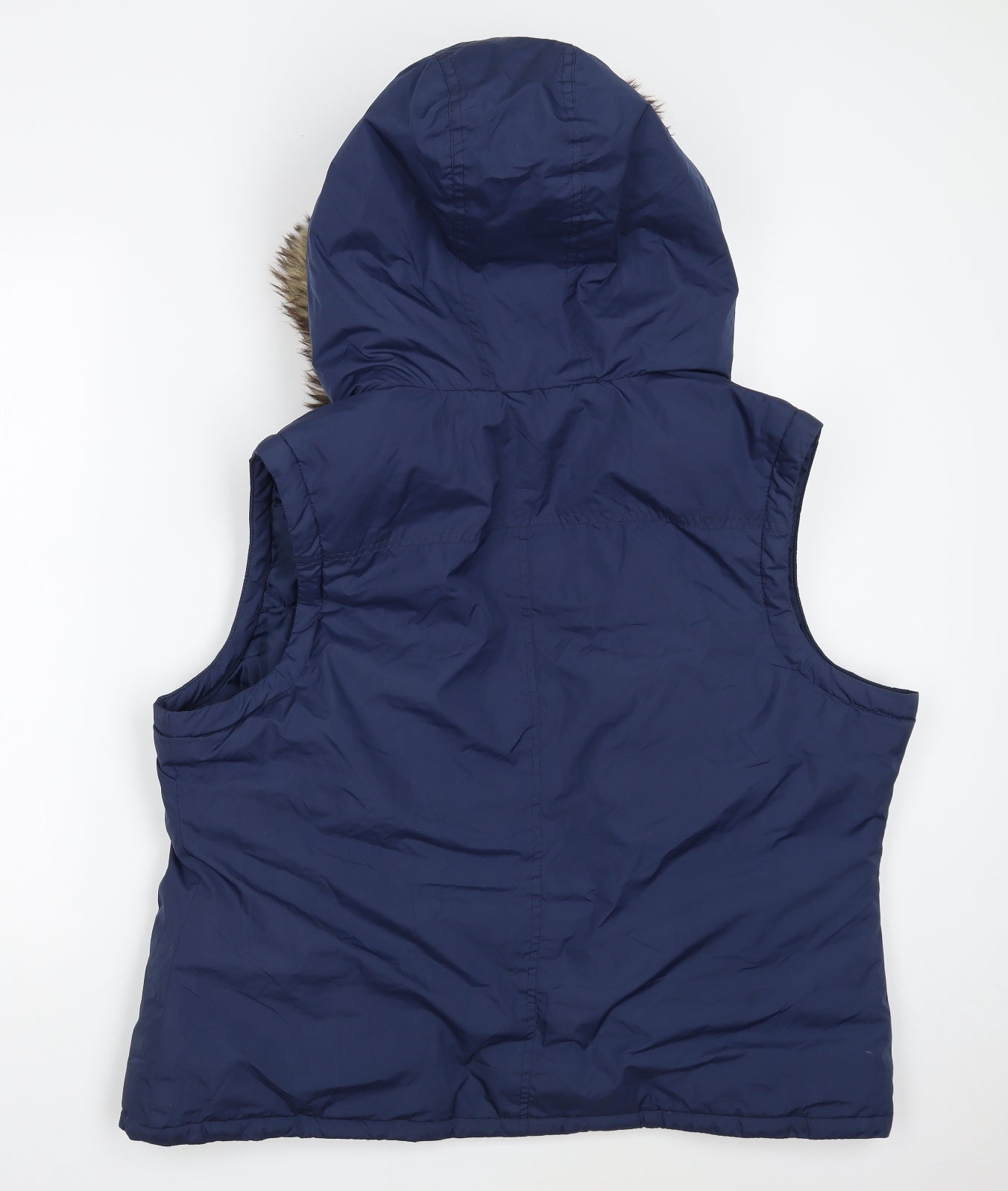 Gap Womens Blue   Gilet Coat Size XL  Zip