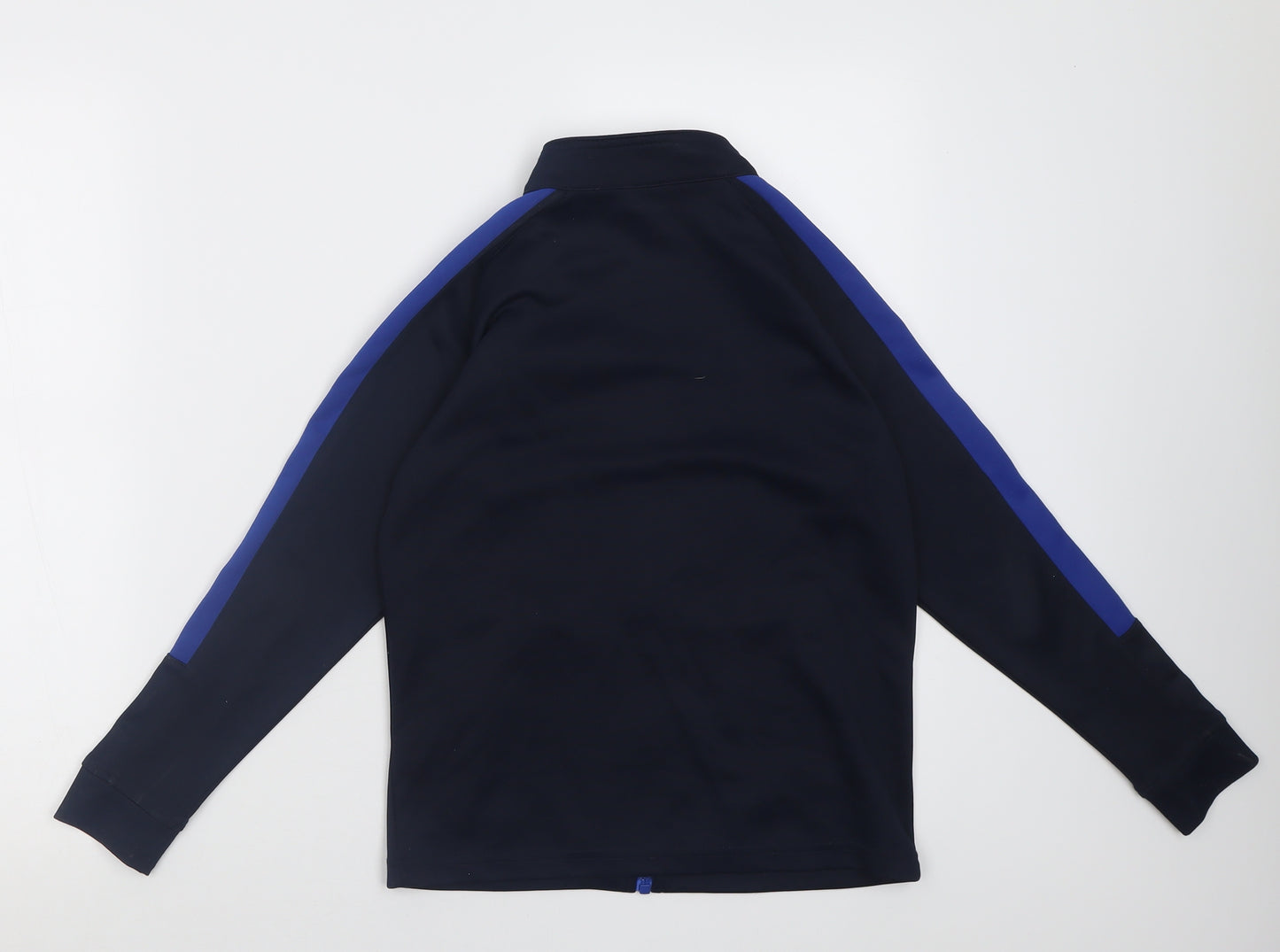 Finden Hales Boys Blue  Polyester Full Zip Sweatshirt Size 9-10 Years  Zip