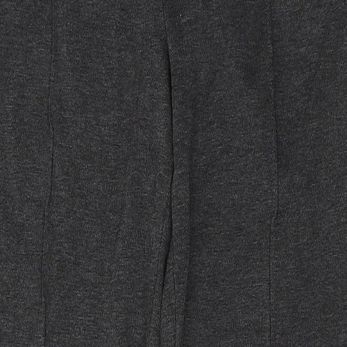 Marks and Spencer Womens Grey  Viscose Trousers  Size 12 L28 in Regular