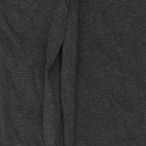Marks and Spencer Womens Grey  Viscose Trousers  Size 12 L28 in Regular