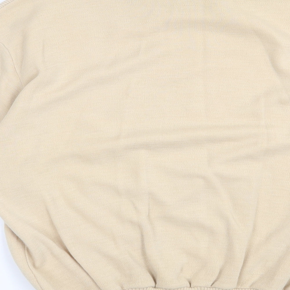 Greenwoods  Mens Beige  Acrylic Pullover Sweatshirt Size M
