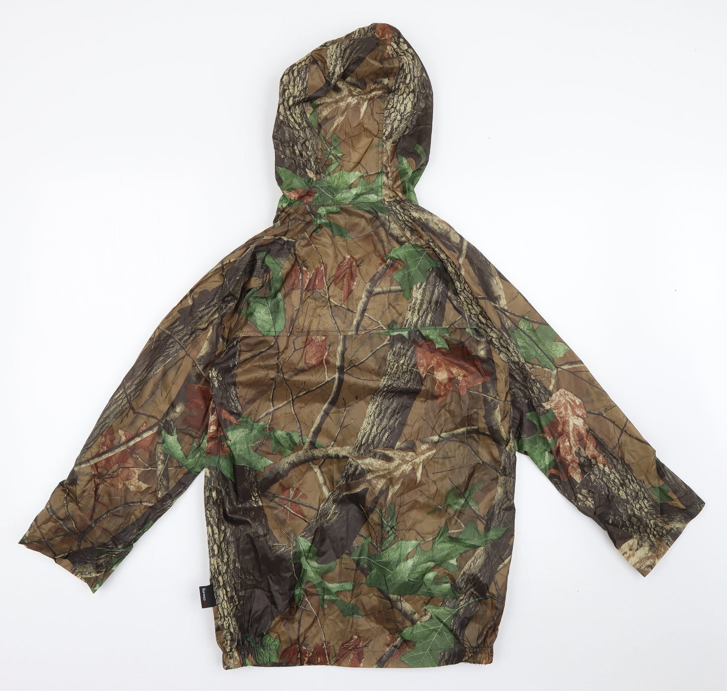 ProClimate Boys Green Camouflage  Rain Coat Coat Size 9-10 Years  Zip