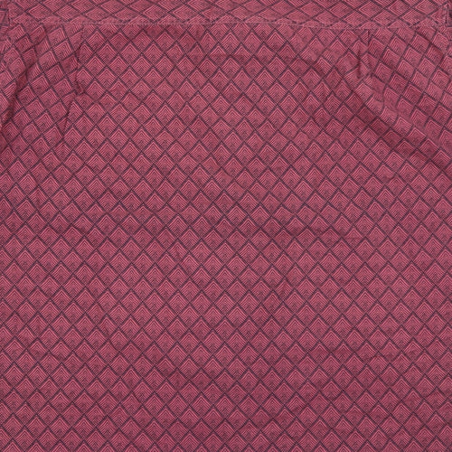 Burton Mens Pink  Cotton  Button-Up Size 3XL Collared Button