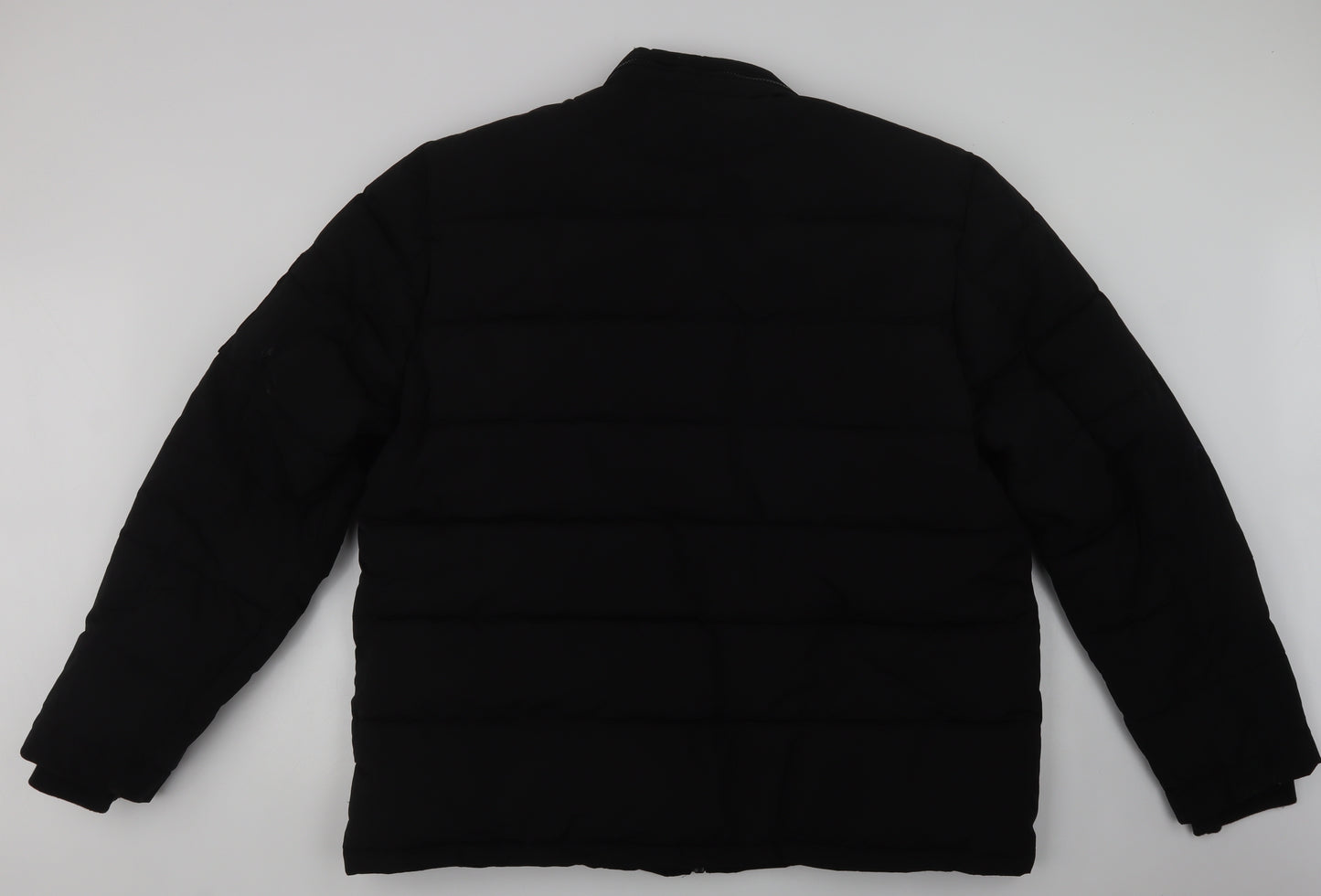 NEXT Mens Black   Puffer Jacket Jacket Size 2XL  Zip