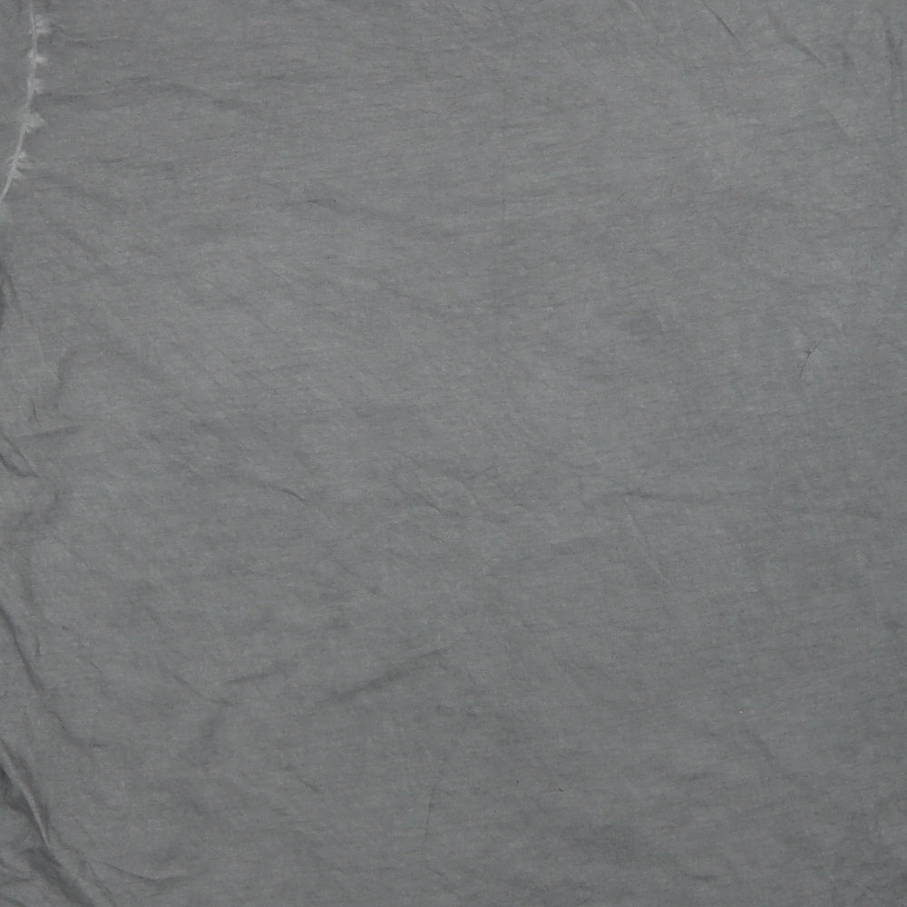 Replay Mens Grey  Cotton  T-Shirt Size L Crew Neck  - Motorcycle