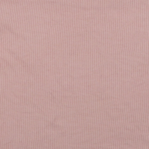 New Look Womens Pink Crew Neck  Polyester Shrug Jumper Size M