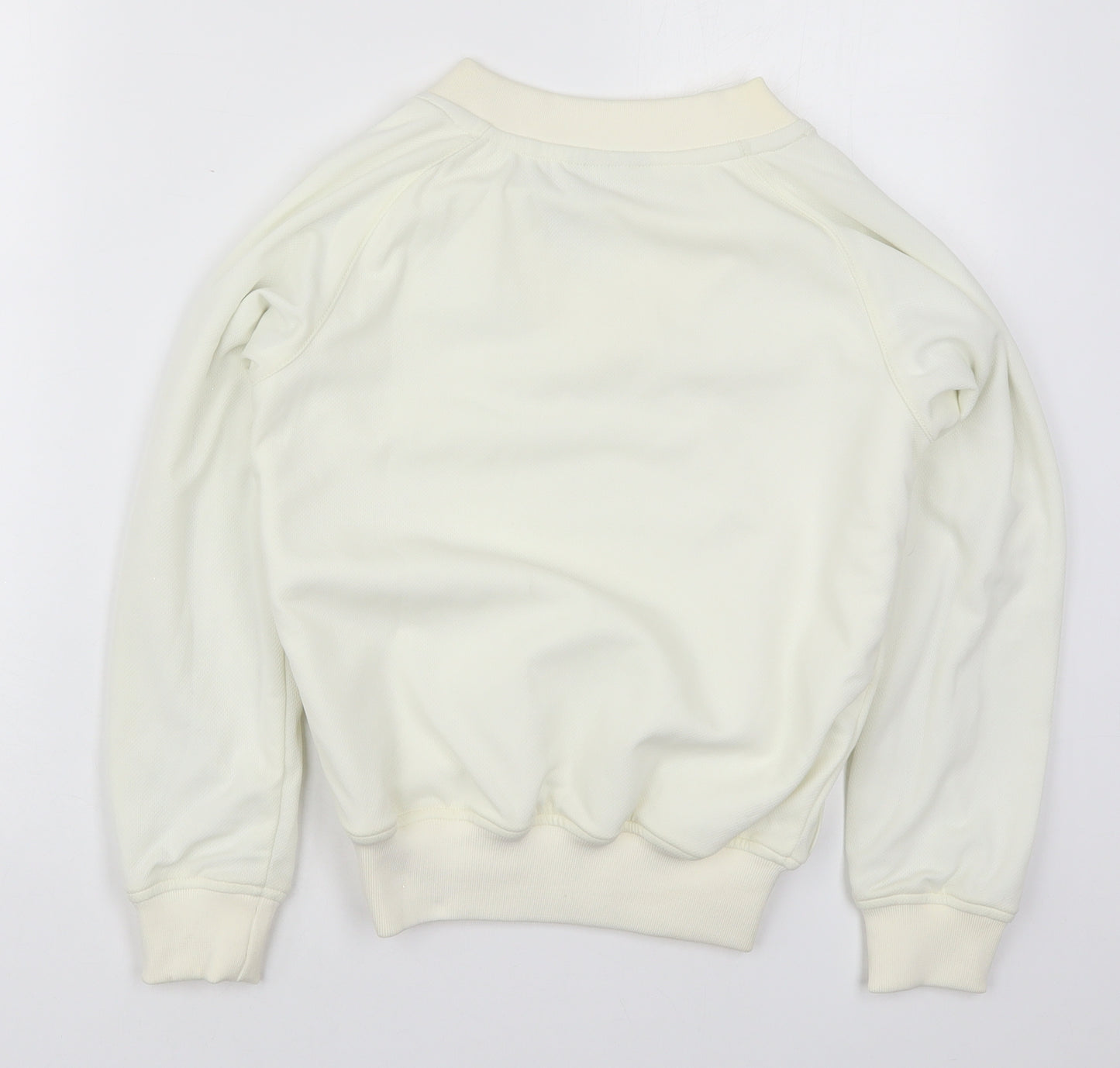 BLK Boys Ivory  Polyester Pullover Sweatshirt Size 8 Years  Pullover