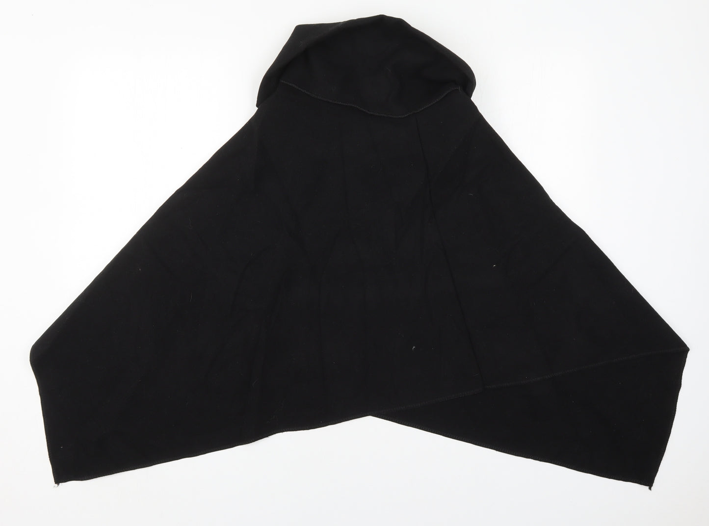 Preworn Womens Black   Jacket Poncho One Size