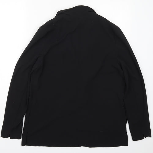 New Look Womens Black   Jacket  Size 12  Button