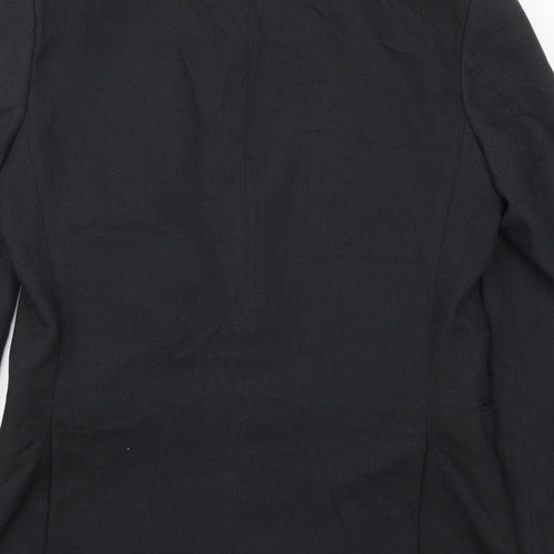 Marks and Spencer Mens Grey  Polyester Jacket Suit Jacket Size 40