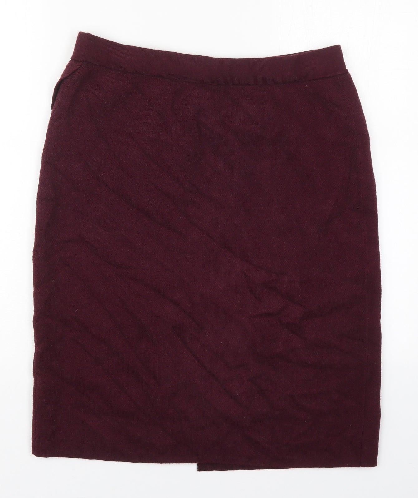 TU Womens Purple  Viscose Straight & Pencil Skirt Size 14
