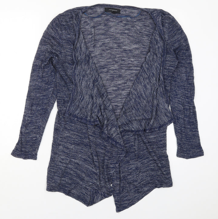 Atmosphere Womens Blue V-Neck  Viscose Cardigan Jumper Size 10