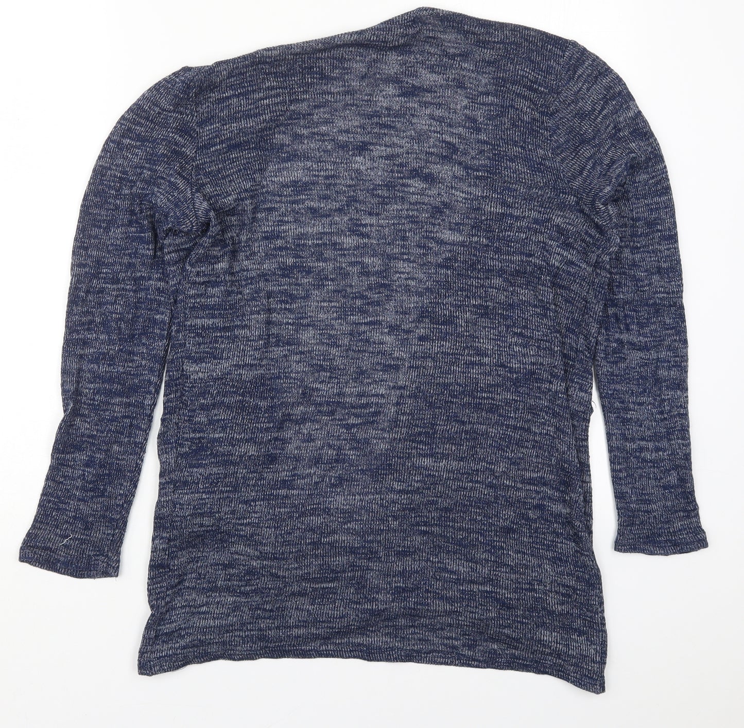 Atmosphere Womens Blue V-Neck  Viscose Cardigan Jumper Size 10