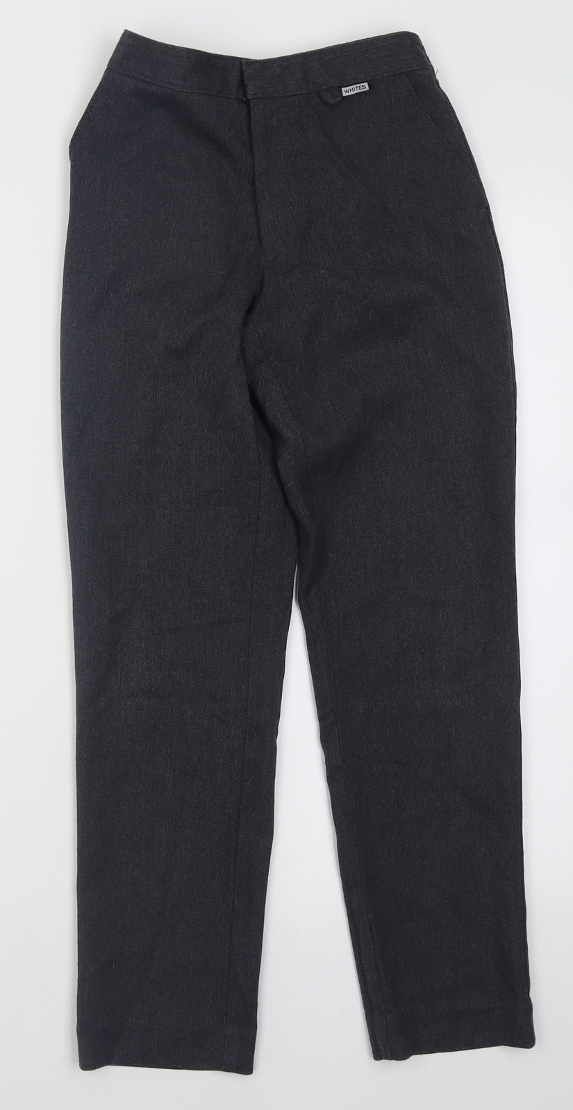 whites Boys Grey  Polyester Capri Trousers Size 6 Years  Regular Hook & Eye - School Wear